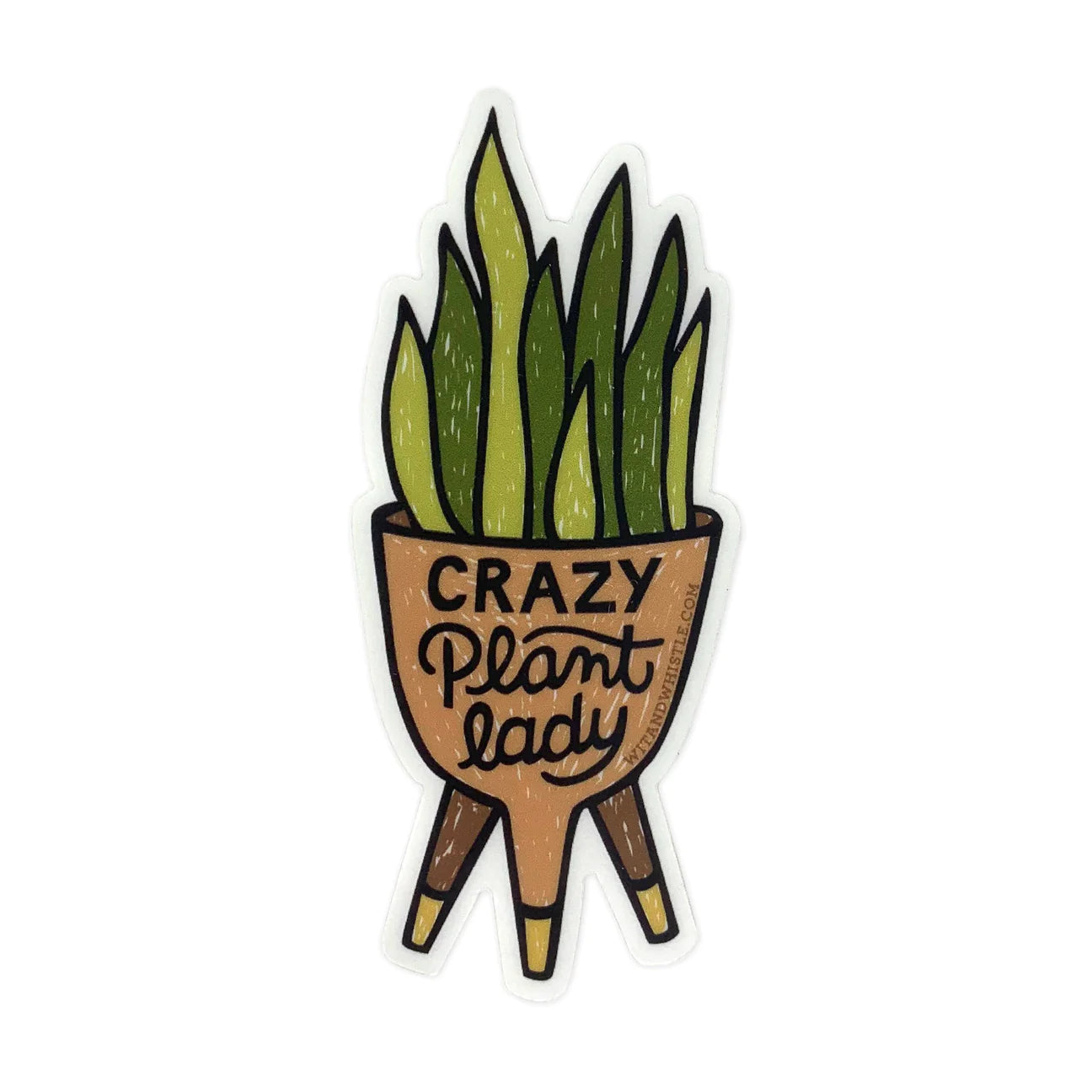 Crazy Plant Lady Sticker